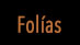 Folías